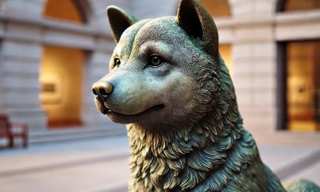 Richard Orlinski présente sa NFT du Shiba Inu à l'exposition Artverse