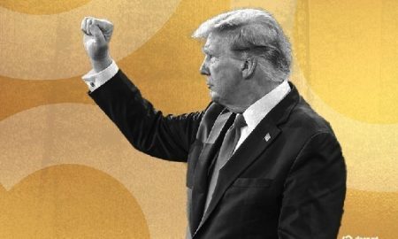 Solana Trump NFTS est diffusée aux clients du dîner crypto - un déjà vendu pour 16 000 $