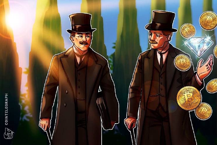 Le « vieil argent » a des « mains de diamant » Bitcoin plus fortes ...
